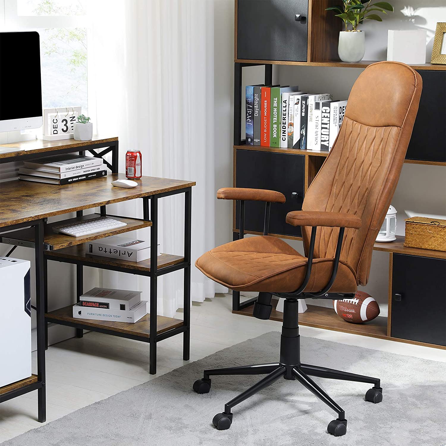 Comfortable and Stylish Leather desk chair post thumbnail image